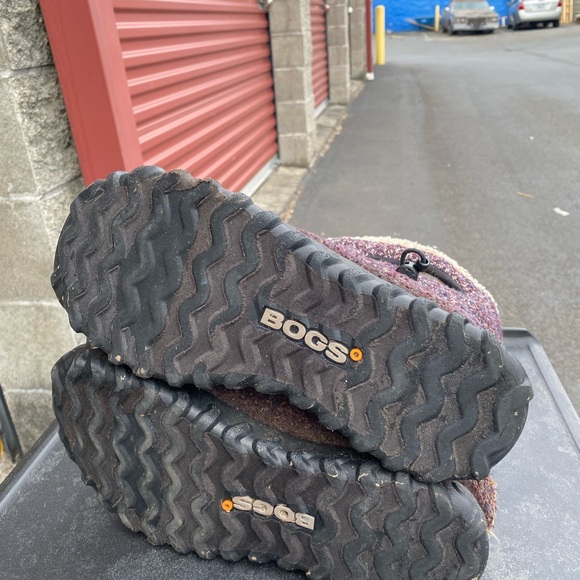 Bogs B Moc Mid Woven Women’s Purple Brown Winter Boots SIZE 8 - Picture 11 of 11